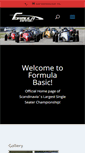 Mobile Screenshot of formulabasic.com